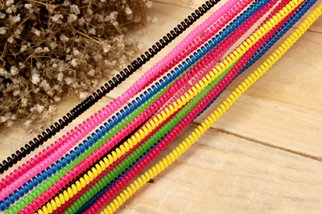 Dây quấn cáp điện thoại 2 màu